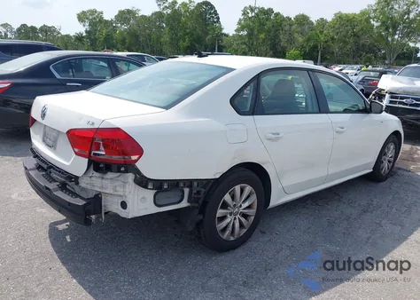 2015 Volkswagen Passat 1.8T Wolfsburg Edition from USA, damaged, VIN 1VWAS7A38FC019092